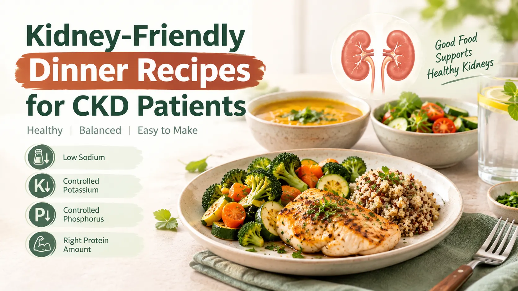 Kidney-Friendly Dinner Recipes for CKD Patients